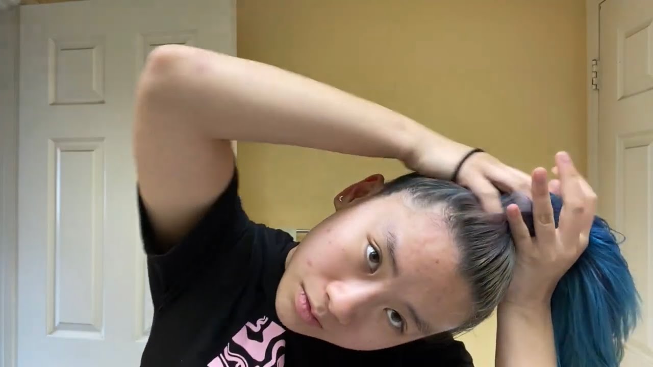 I Gave Myself a Wolf Cut