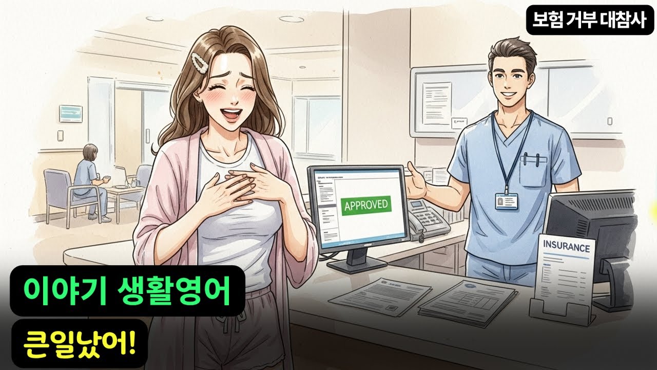 생활영어 이야기 | 보험 거부 대참사 | 구간 영어 듣기 연습 | 상황별 영어회화 | 자면서듣는 영어 (103)