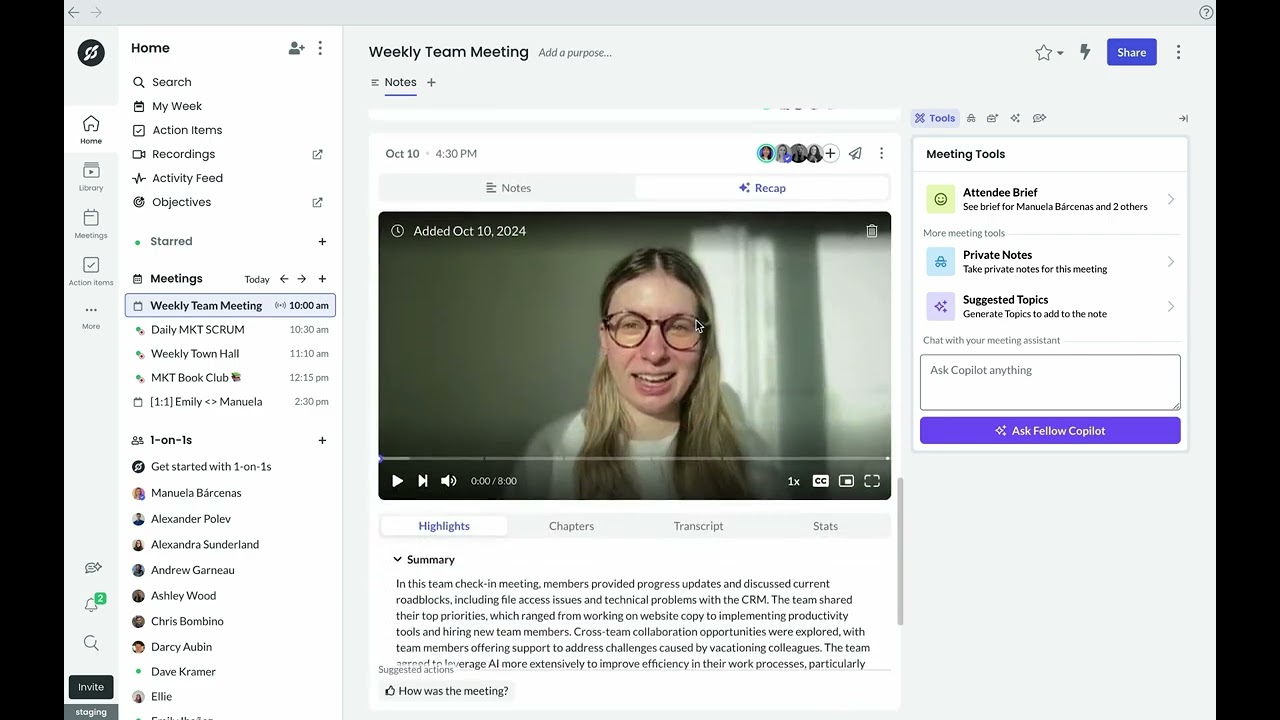 How to Invite Your Team Into Fellow | Fellow - AI Meeting Note Taker