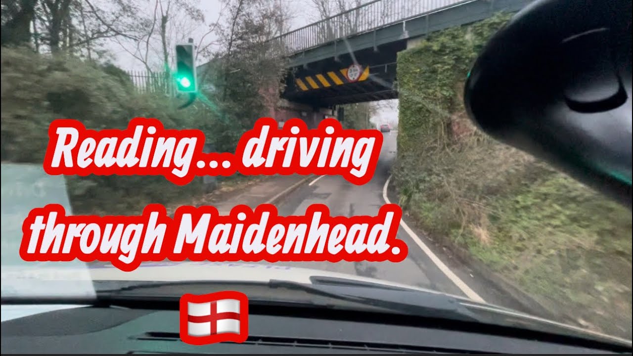 Why live in London?? Driving around rural England. Reading. Maidenhead residential areas 2026 