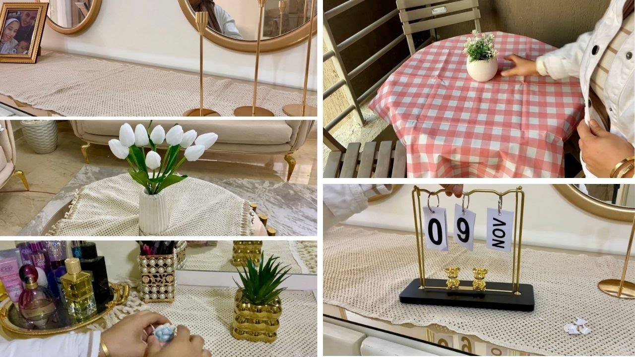 أفكار ديكورات بسيطة غيرت شكل الشقة بعد الفرش 🎀🏠✨