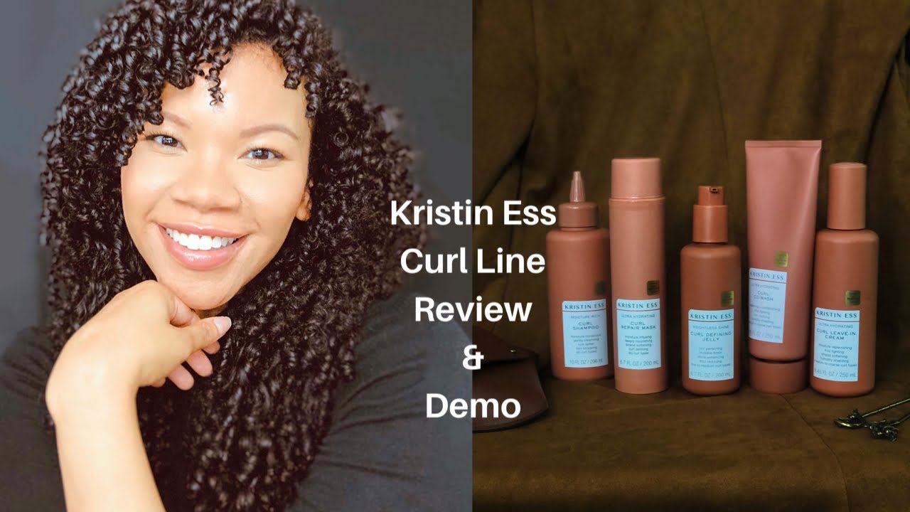Kristin Ess Curl Line Review + Demo On Natural Hair