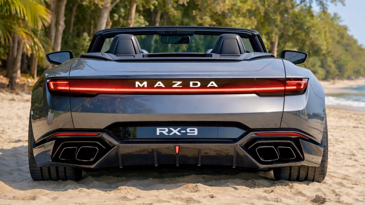 Mazda RX 9 z 2026 roku powraca - to wszystko zmienia...