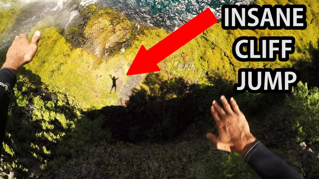 Crazy Cliff Jumping - OREGON, USA | 4K