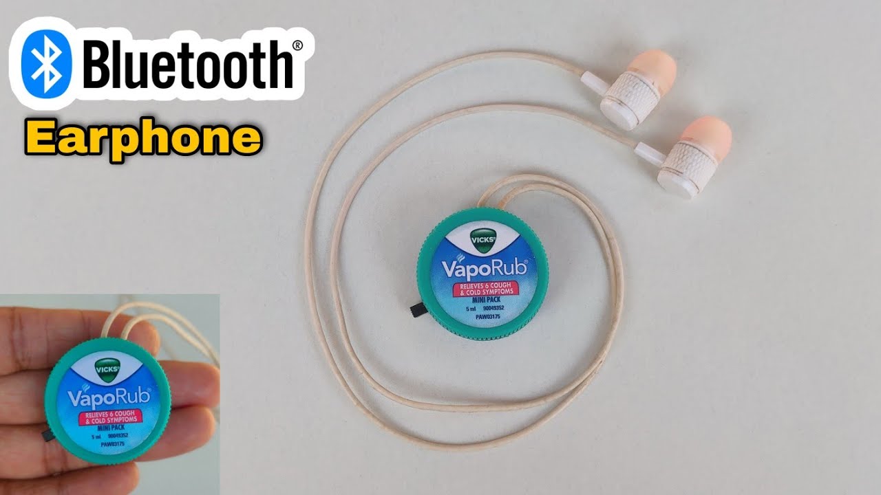 How To Make Bluetooth Earphone At Home | Bluetooth Headphone Kaise Banaye