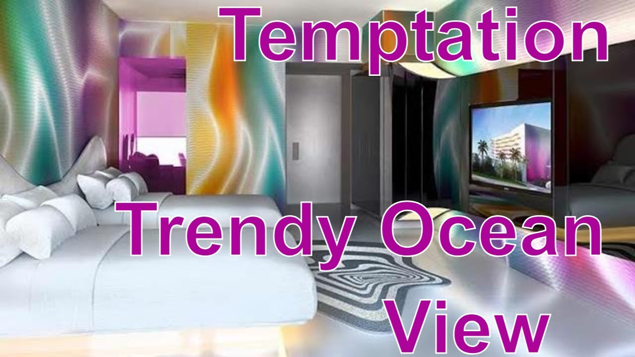 The Temptation Cancun Trendy Ocean View Room Tour