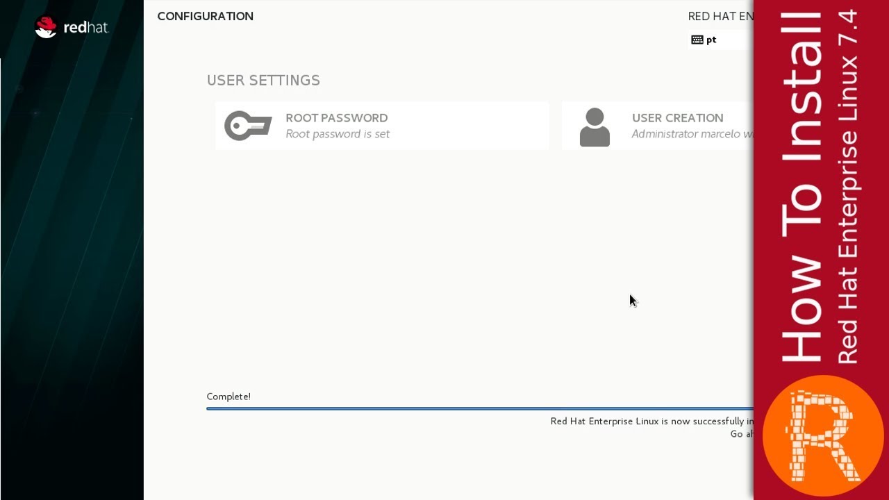 How To Install Red Hat Enterprise Linux 7.4