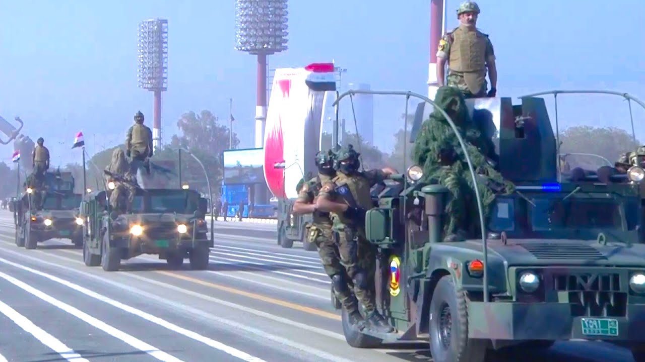 تسجيل دخول مرعب لوحوش القوات الخاصة العراقية في استعراض الجيش العراقي 2021 IRAQI SPECIAL FORCES