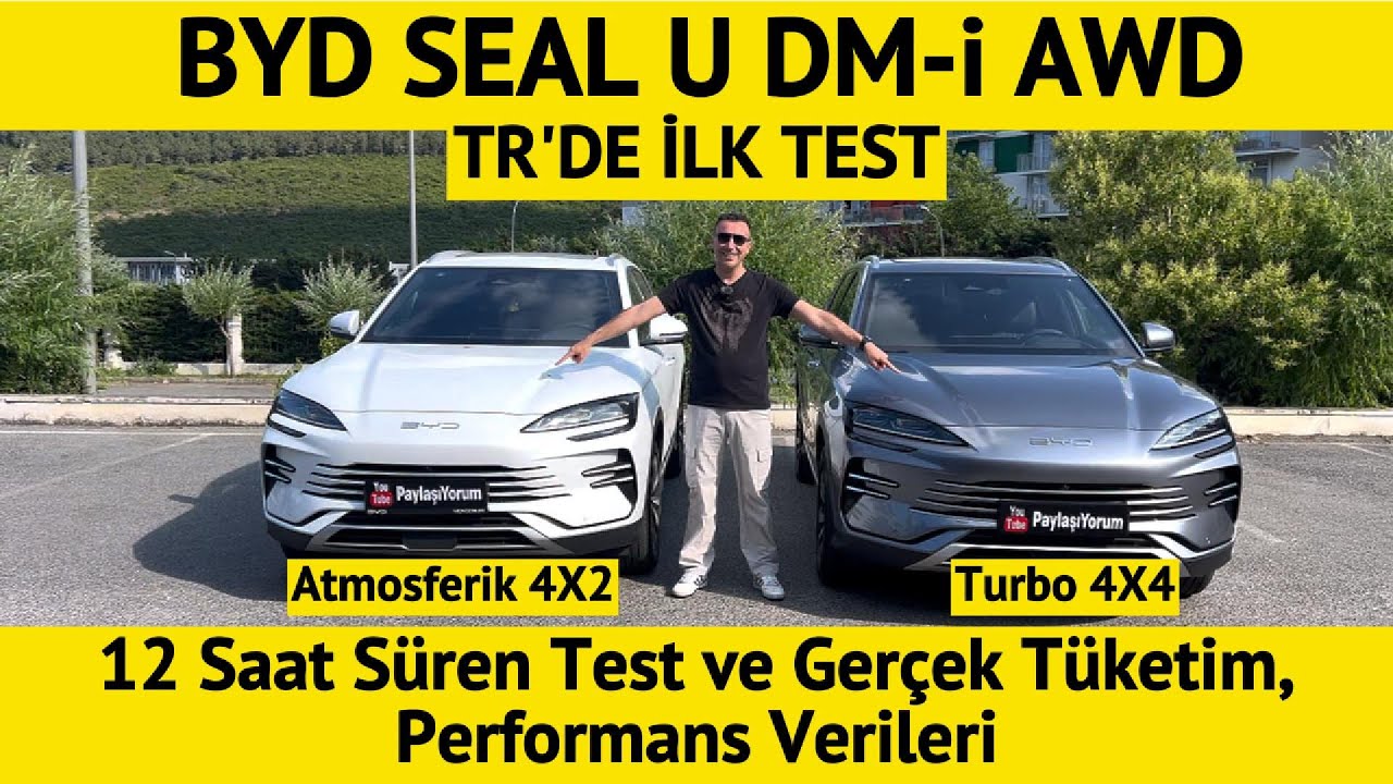 BYD SEAL U DM-i AWD (4x4) Test Sürüşü, Detaylı İnceleme ve 4x2 ile Kıyaslama| PaylaşıYorum