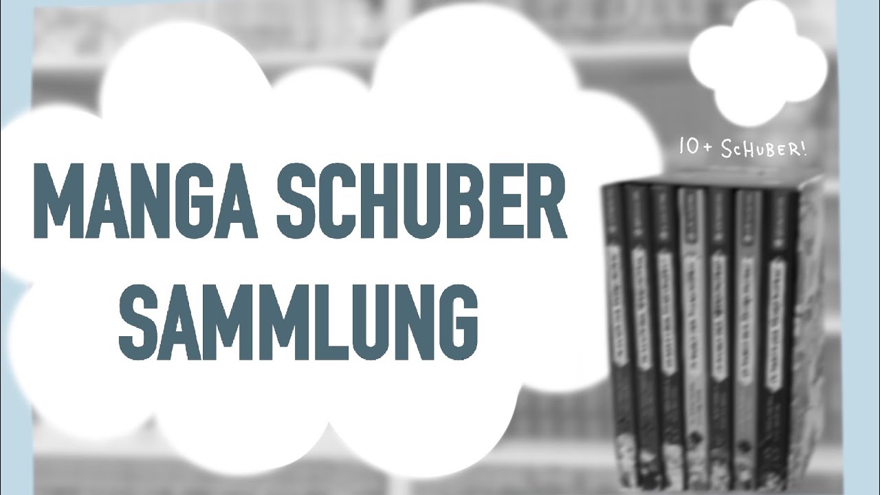 MANGA SCHUBER SAMMLUNG 📚💞 | 10+ BOXEN