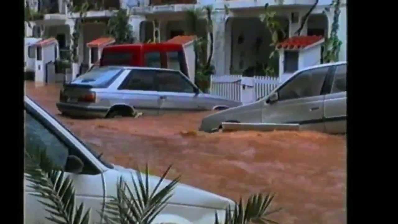 Inundació de Tavernes de la Valldigna setembre 1996