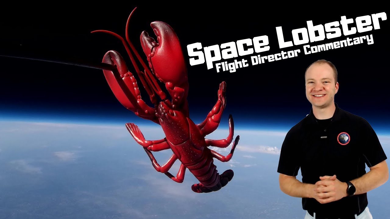 Space Lobster Weather Balloon Flight 🔈 Flight Director Commentary