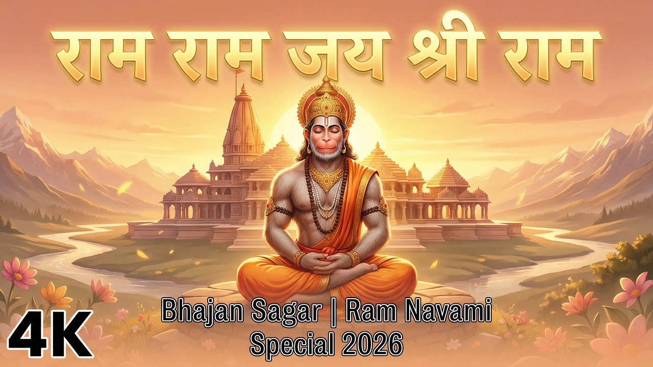 राम राम जय श्री राम | अयोध्या राम मंदिर भजन 2026 | हनुमान जी ध्यान मंत्र | भजन सागर 