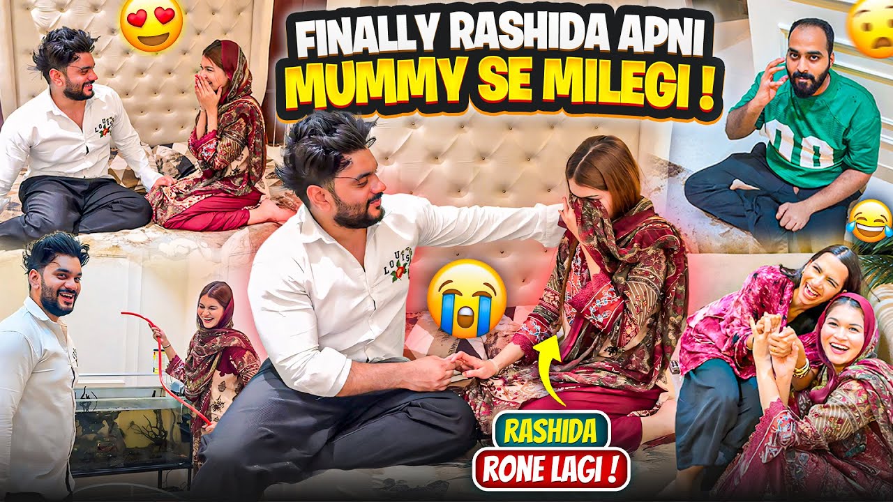 Finally Rashida Apni Mummy Se Milegi😭| Rashida Bhot Rone Lagi🥺| Fokats | Abresh & zeeshan 