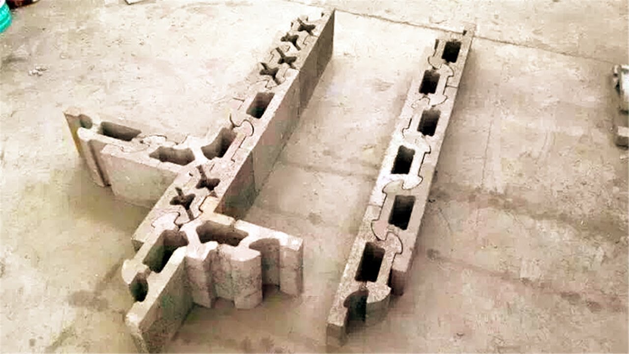 how to built concrete interlocking block house with cement habiterra block for economy and fast cons