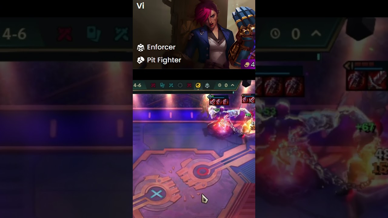 drugie życie dzięki ANOMALII  #leagueoflegends #riotgames #tftpl #arcane #set13 #vi