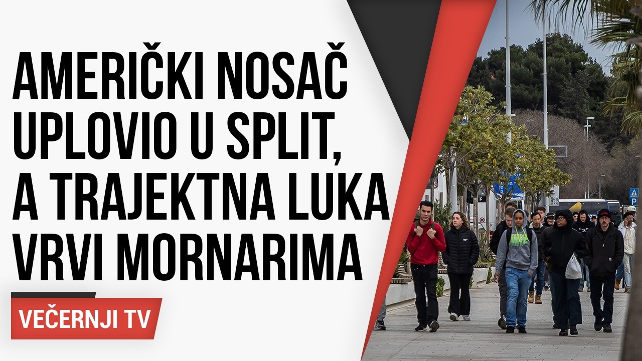 Американский перевозчик прибыл в Сплит, паромный порт переполнен моряками: &laquo;Магазины разрушены&raquo;.