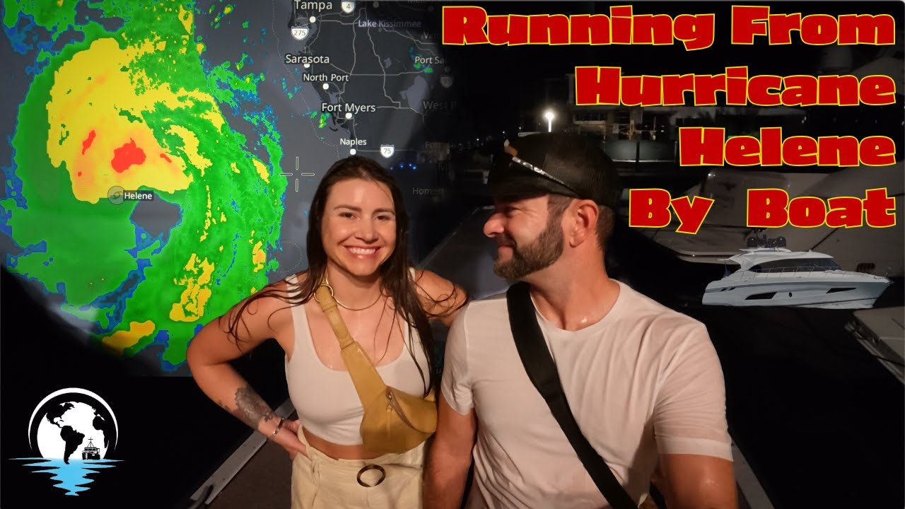 Running from Hurricane Helene by BOAT! | EP2