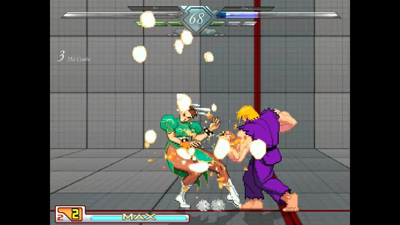 EVO Moment #37 re-created in MUGEN Engine