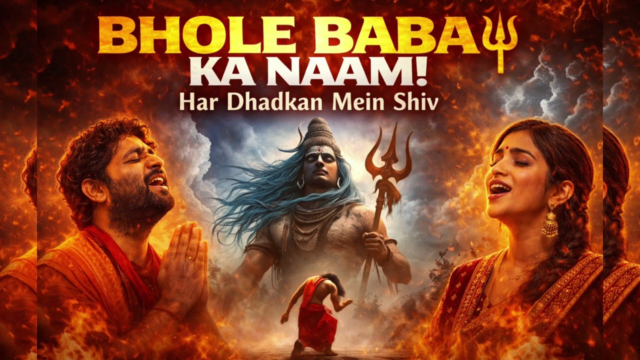 BHOLE BABA KA NAAM 🔥 | Har Dhadkan Mein Shiv | Powerful Shiv Bhajan 2026 | Har Har Mahadev Song