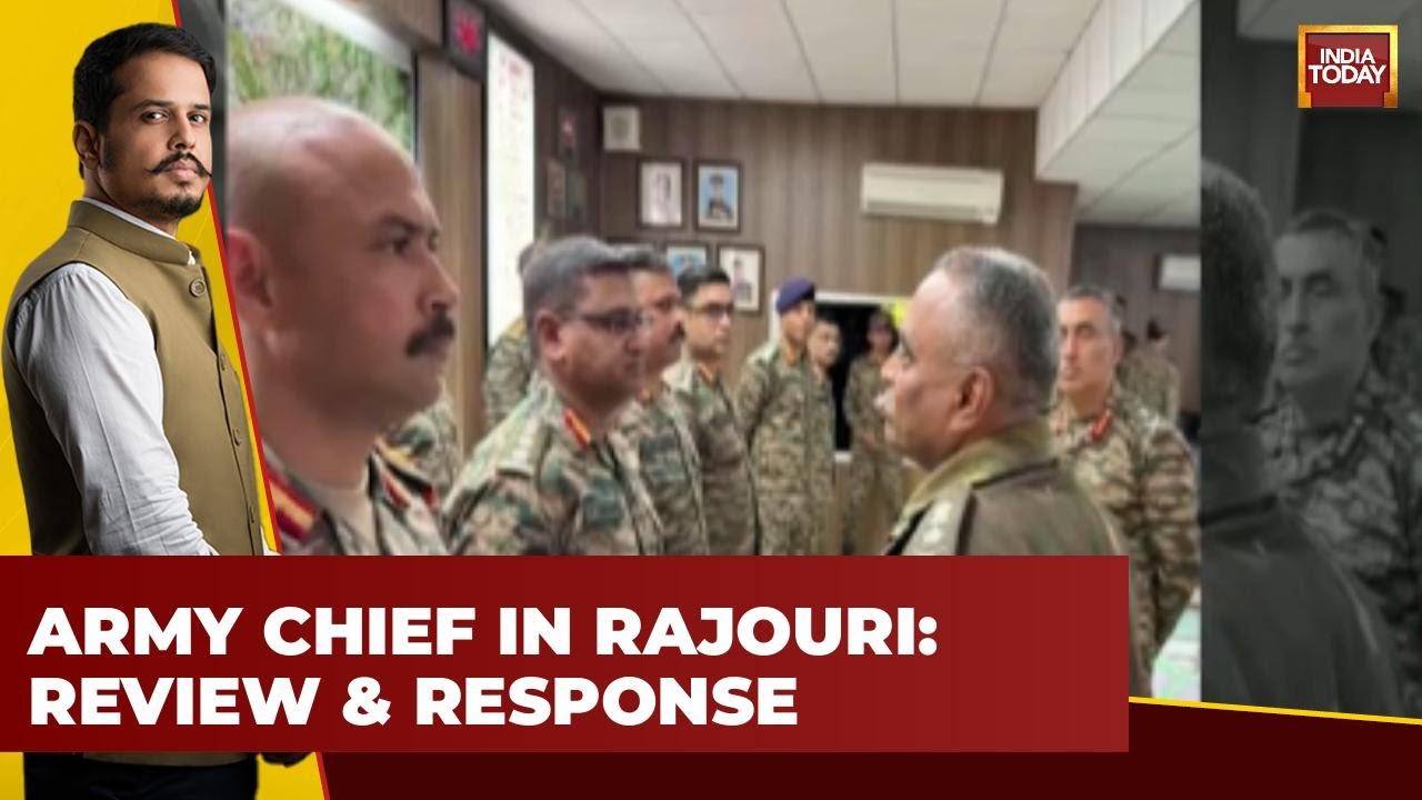 Army Chief General Manoj Pande Visits Rajouri Amidst Tensions