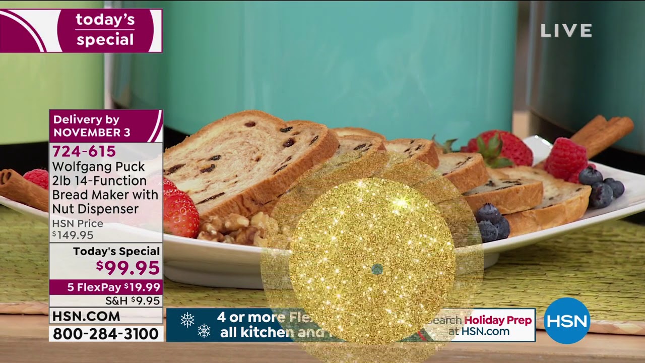 HSN | Holiday Prep Series - Baking with Chef Wolfgang Puck 10.19.2020 - 03 PM