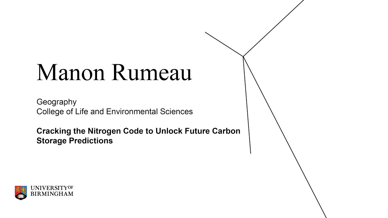 Manon Rumeau Live @ UoB 3MT Finals 2024