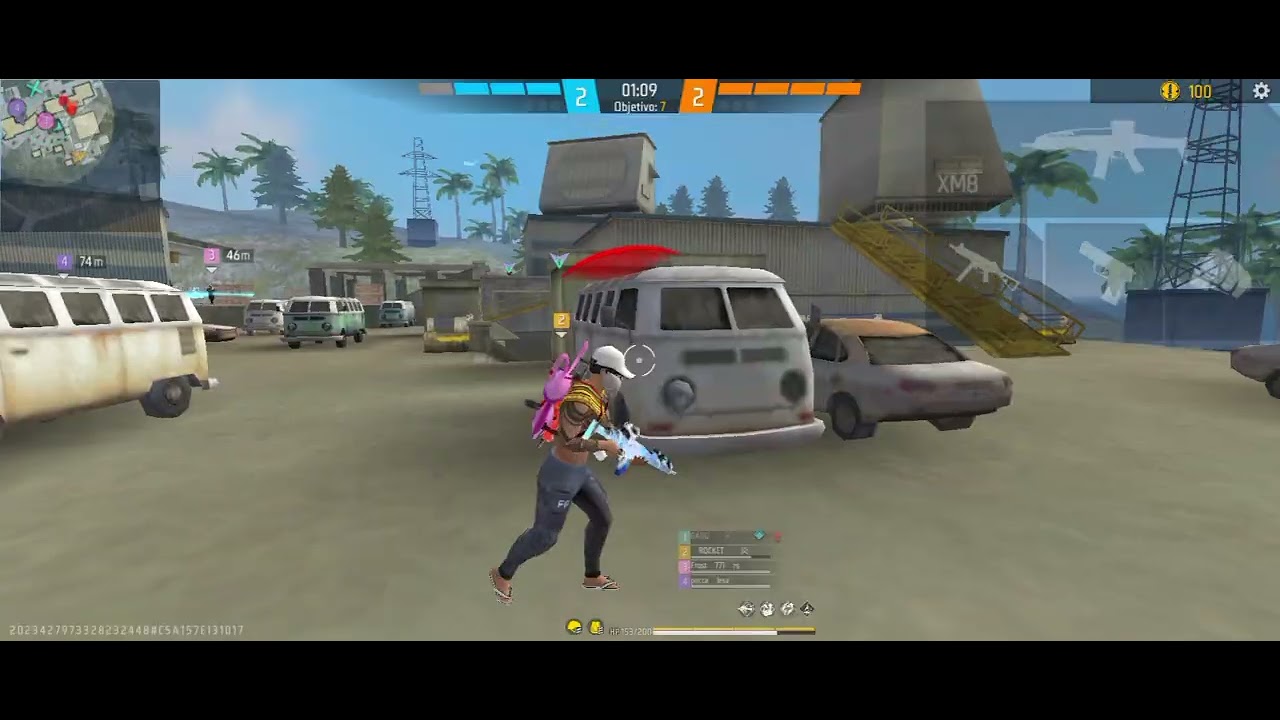 Jogando 4v4 apostado só loucura 