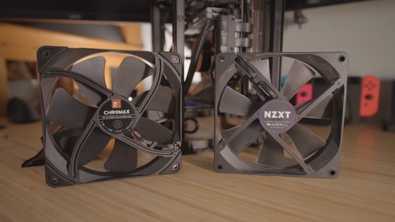NZXT H1 UPGRADE | Noctua A14 Fan vs NZXT AER P140mm