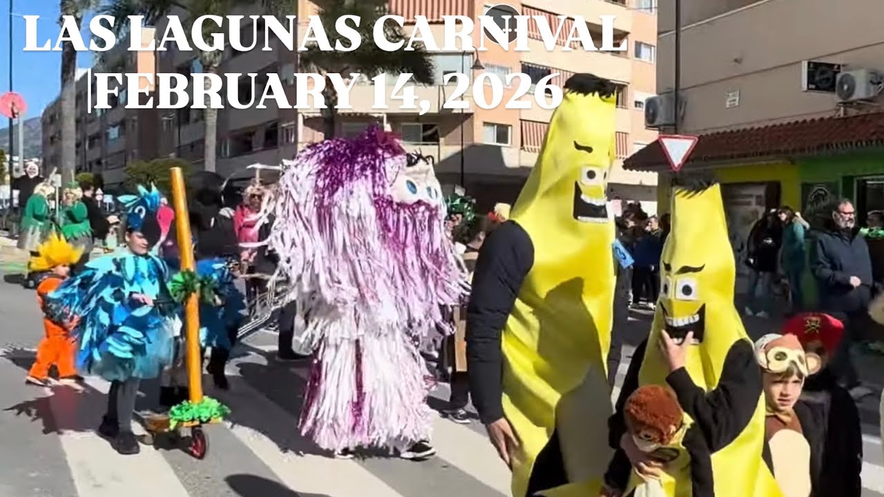 💃 Joy and Color at Las Lagunas Carnival 14/02/2026 Mijas Costa Spain
