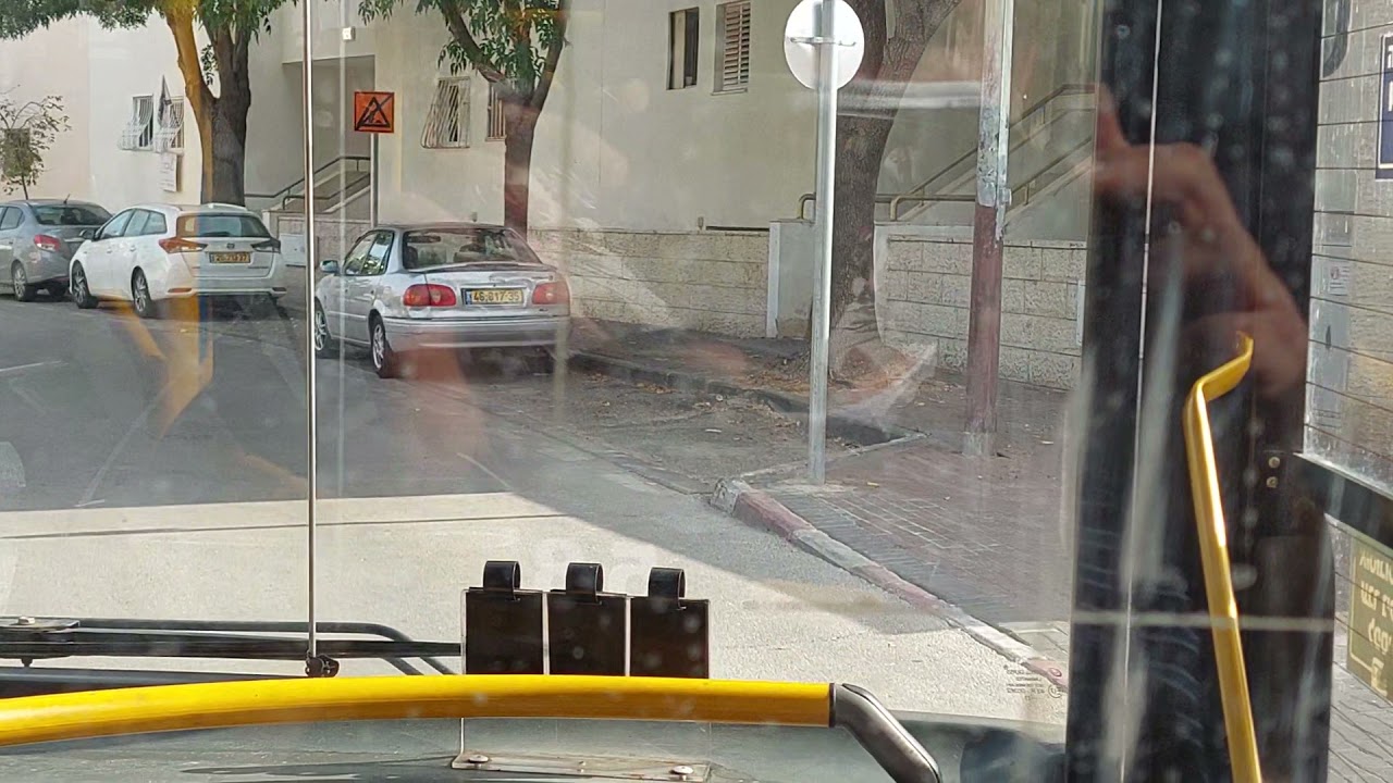 נסיעה במודיעין-מלב העיר עד משואה-שבטי ישראל