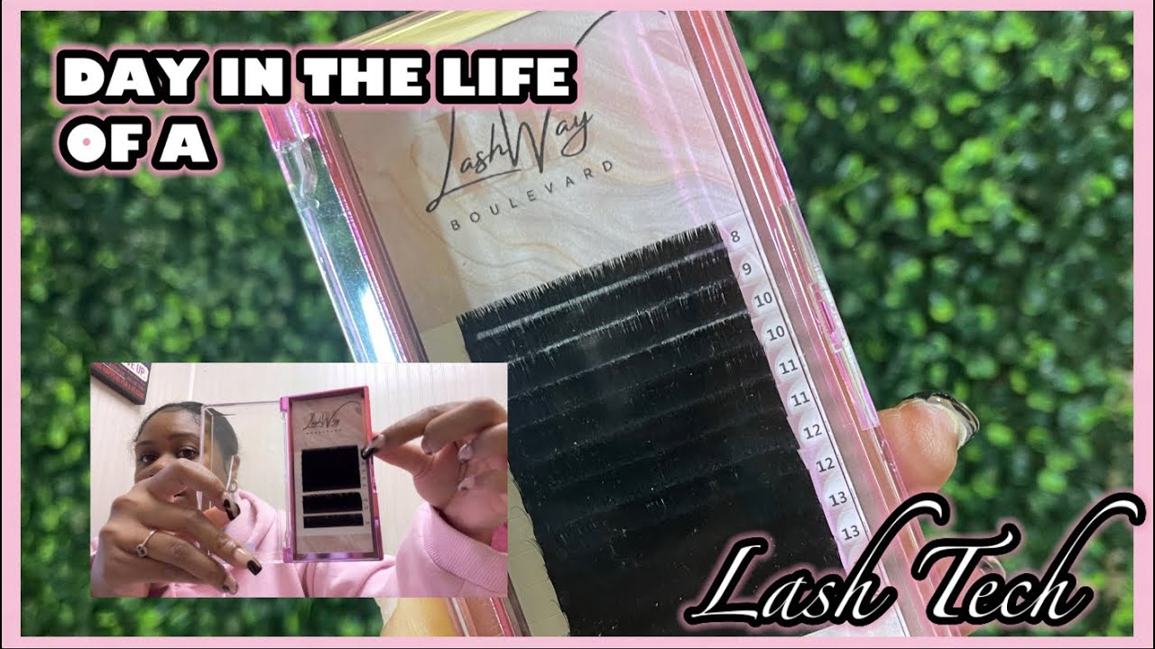 LIFE OF A LASH TECH • TESTING LASH TRAY VENDORS • LASHMAS #2