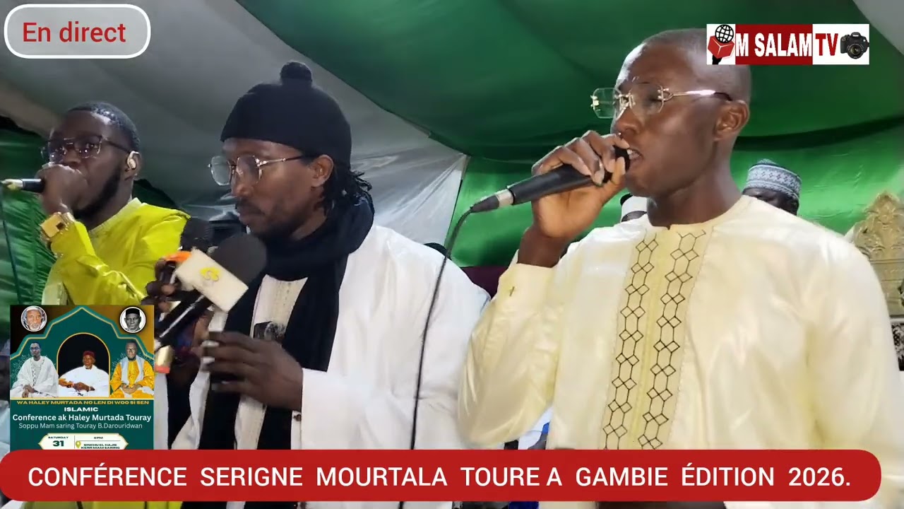 CONFÉRENCE SERIGNE MOURTALA TOURE A GAMBIE ÉDITION 2026