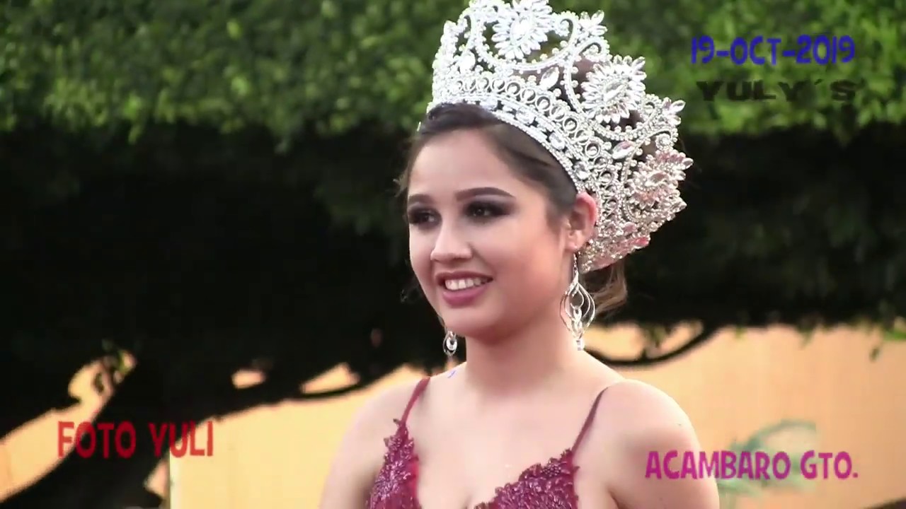 ACAMBARO GTO. DESFILE DE BASTONERAS 19-OCT-2019