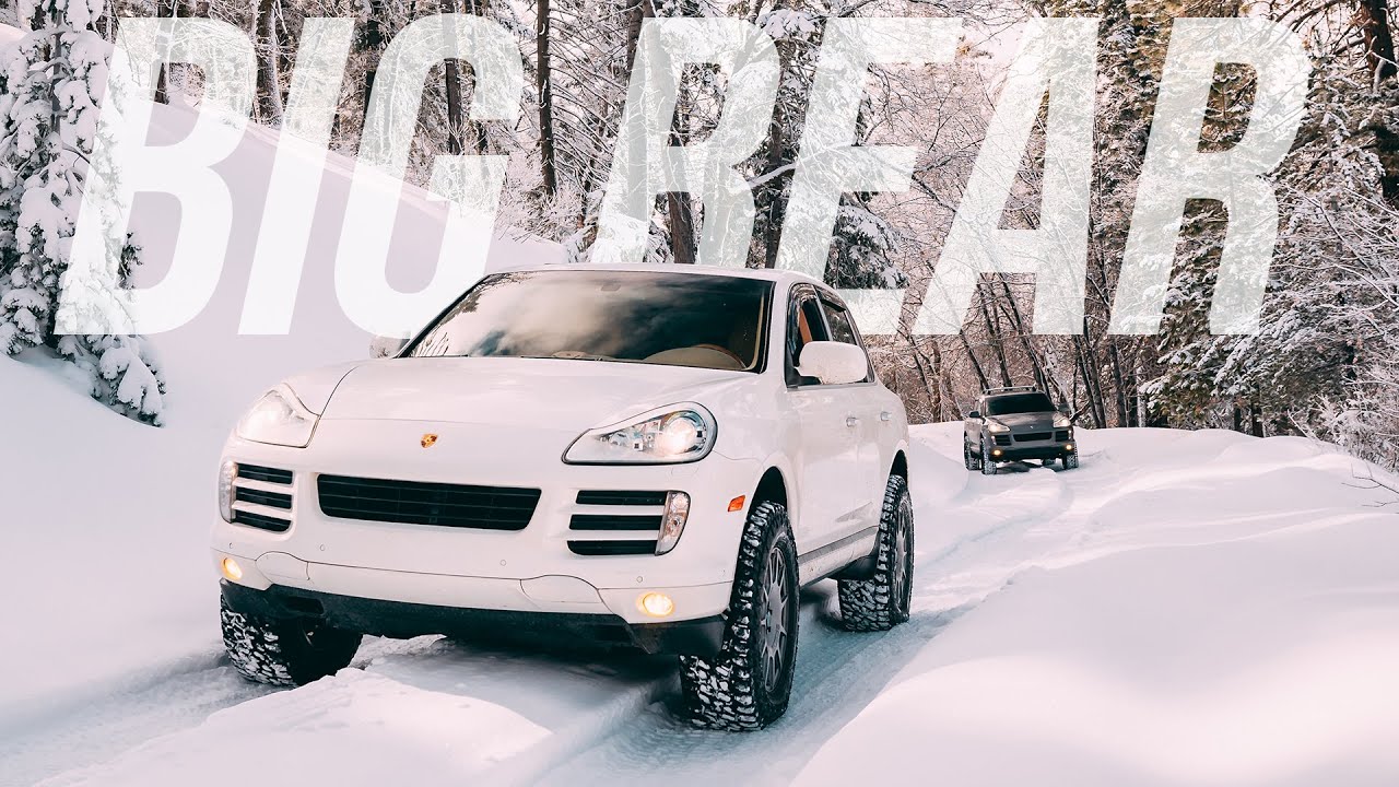 Porsche Cayennes отправляются в снегопад! | Холкомб Вэлли Биг Беар