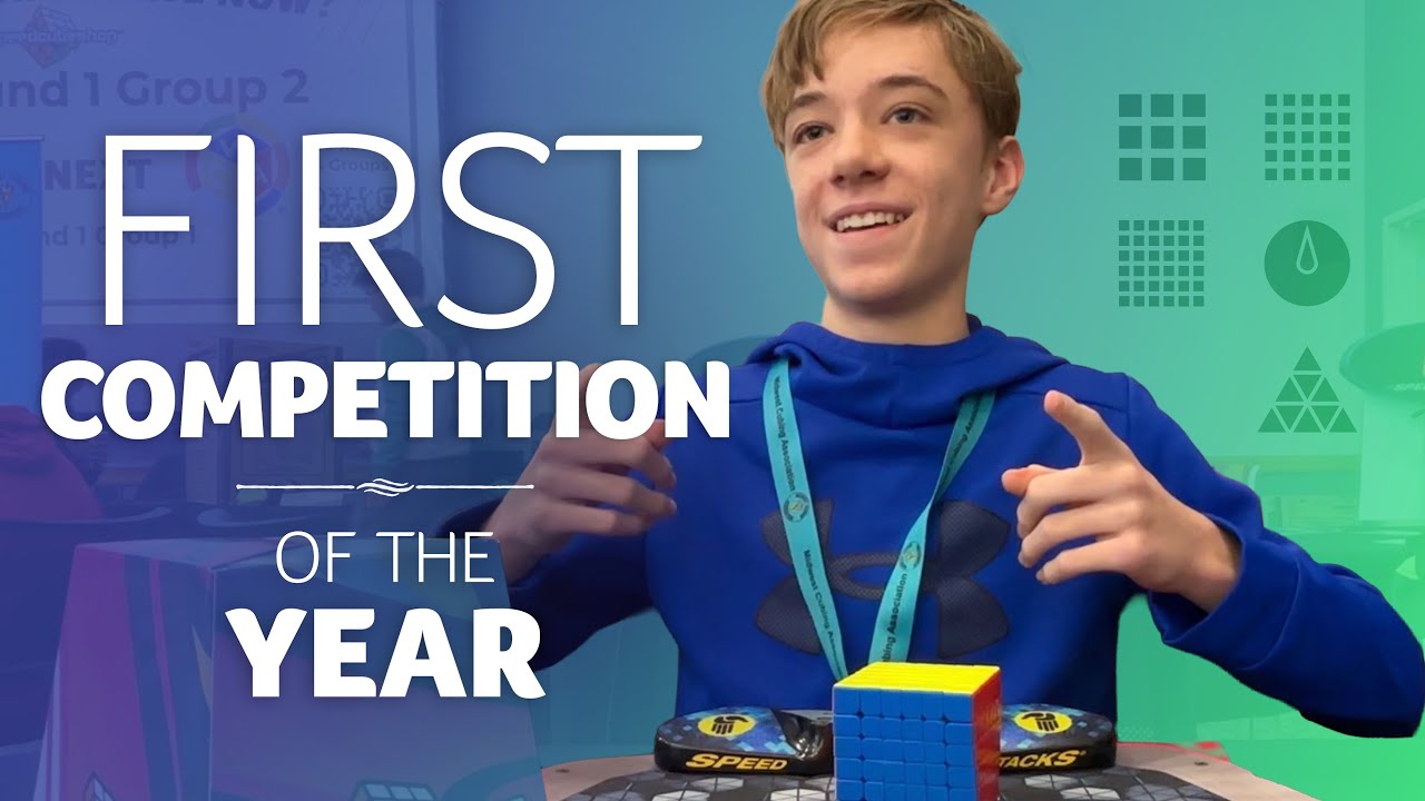 My First Cubing Competition Of The Year!