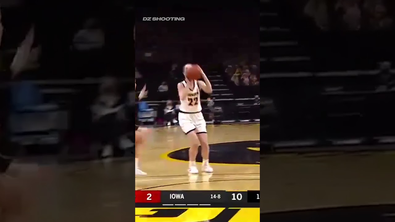 How Caitlin Clark's Shooting Form Is Similar To Ray Allen and Kevin Durant #shorts