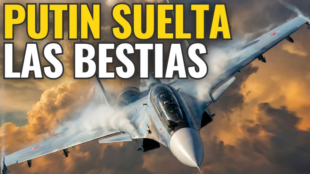 Los 5 CAZAS de PUTIN que HUMILLAN al F-35: RUSIA suelta a las BESTIAS
