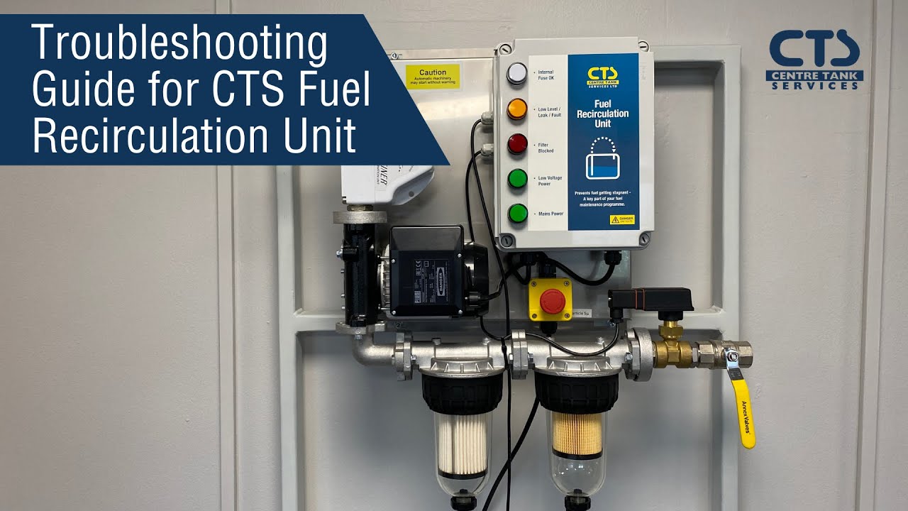 Troubleshooting Guide for CTS Fuel Recirculation Unit
