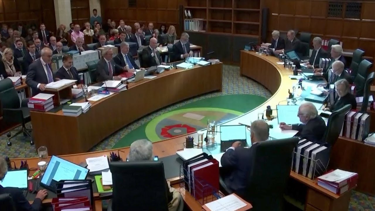 UK Supreme Court hears arguments on suspension of parliament