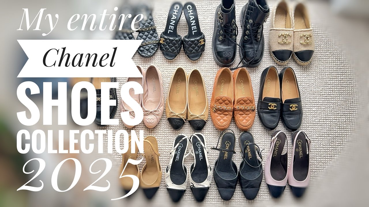 My entire Chanel Shoes Collection 2025 - 16 pairs 🫣