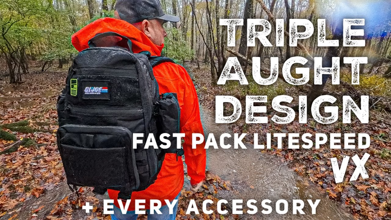Triple Aught Design FAST Pack Litespeed VX + EVERY TAD Accessory = #WINNING!! 🏆