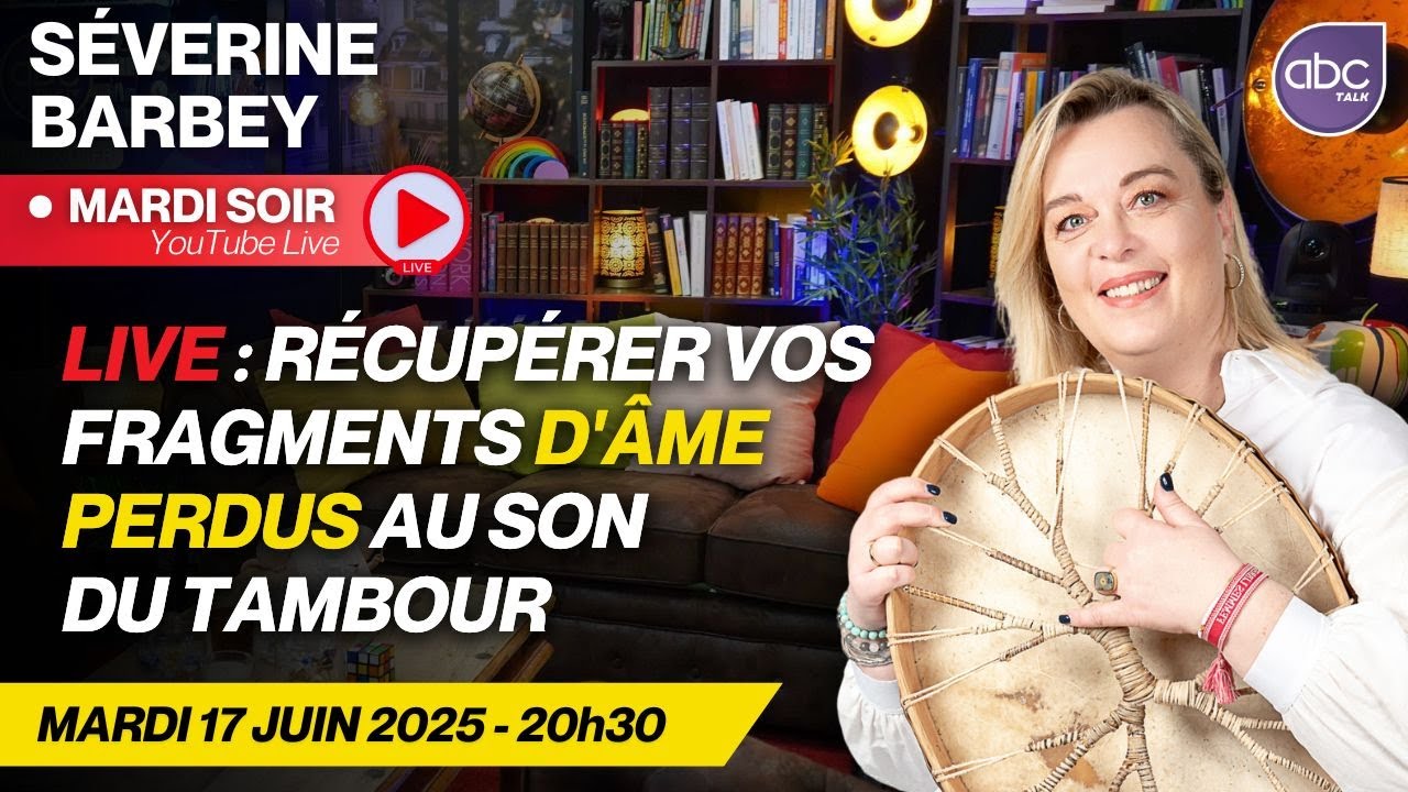 REPLAY LIVE 50 - Recouvrement CHAMANIQUE au son du TAMBOUR avec Séverine BARBEY