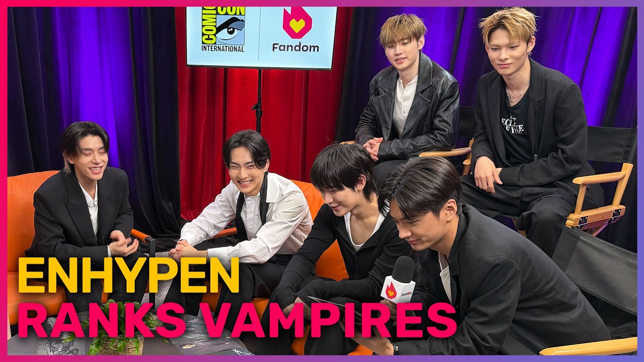 ENHYPEN Ranks Vampires From Most Stylish to Least