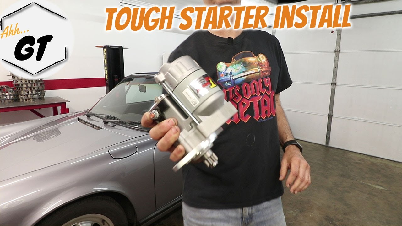 Porsche 911 G50 Starter Install With Aftermarket Hi Torque Starter Upgrade