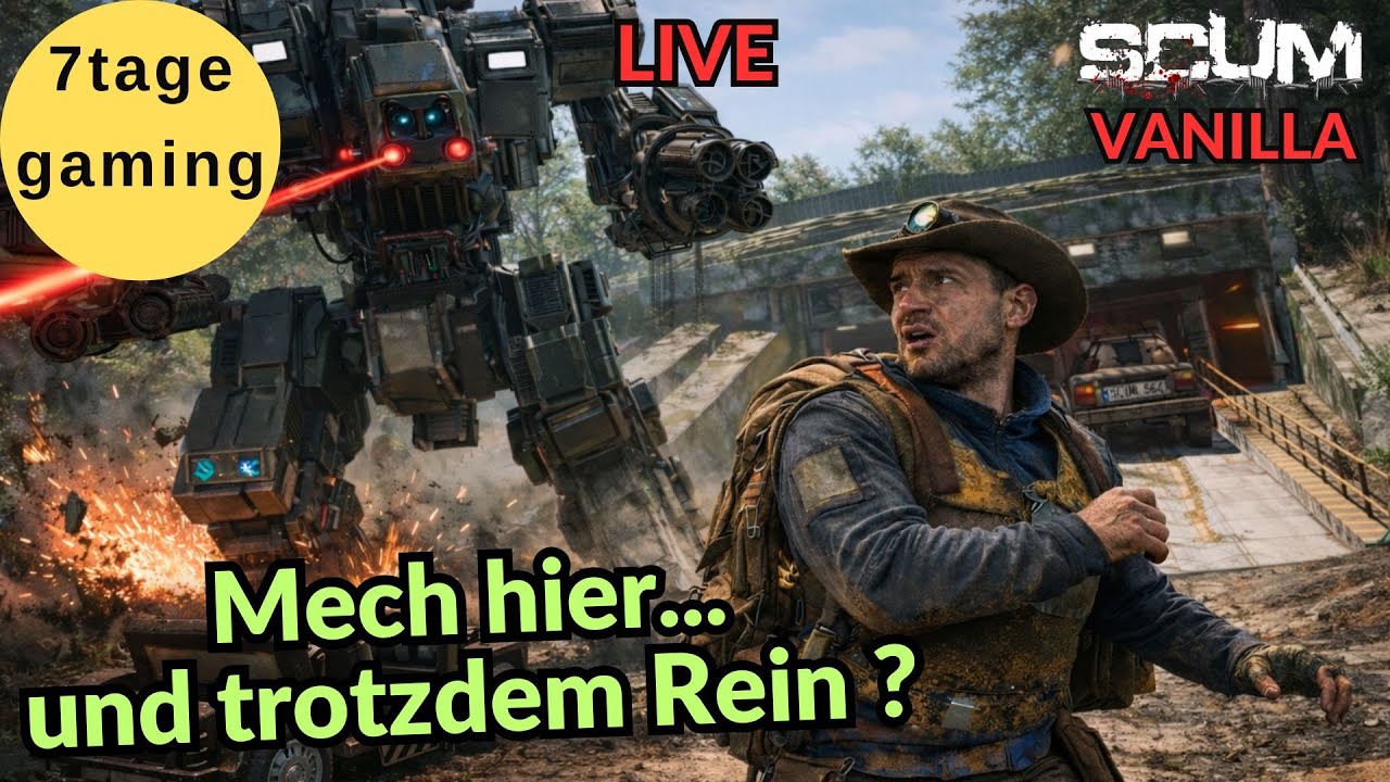 SCUM Gameplay Deutsch | 19 |  Mech hier - trotzdem Rein ?