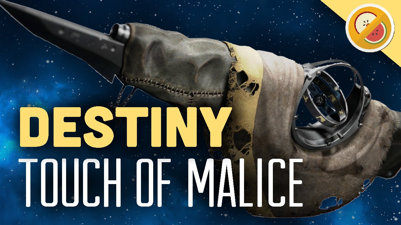 DESTINY Touch of Malice Fully Upgraded Exotic Scout Rifle Review (The Taken King Exotic)