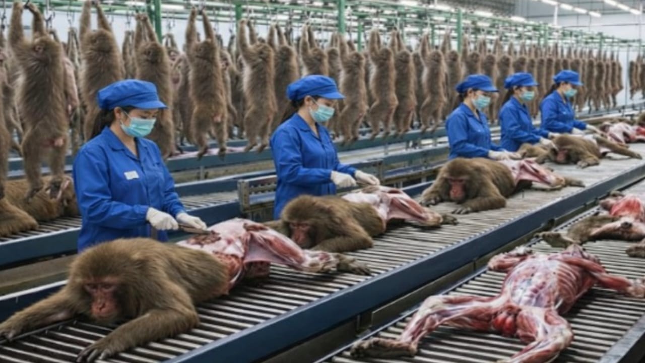 Inside the Monkey-Pattern Leather Factory – Full Process From Raw Hide to Luxury Shoes