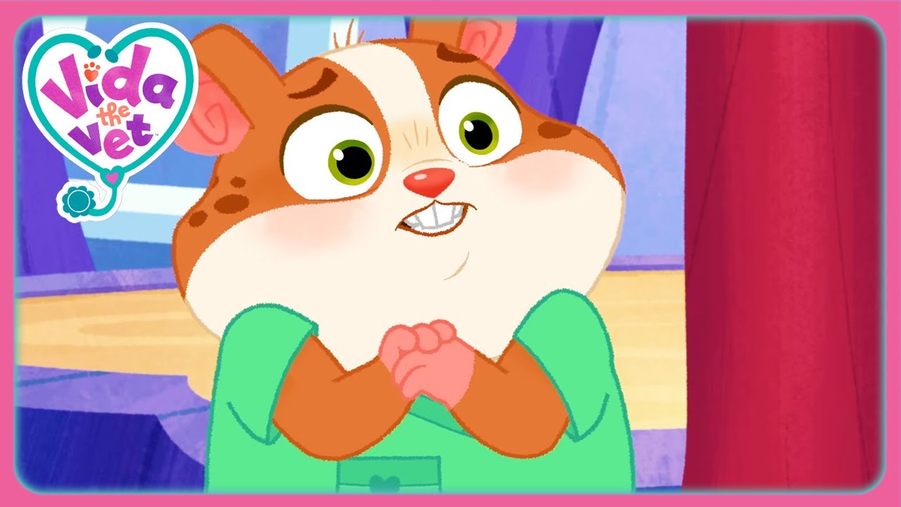 Popcorn Needs A Hand (Compilation) | Vida the Vet | Cartoons for Kids