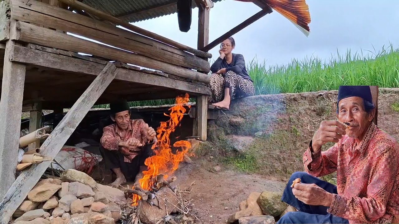 SUASANA PAGI DI DESA,, GAK TEGA DENGER SI AKI PENGEN MAKAN ROTI YANG ENAK